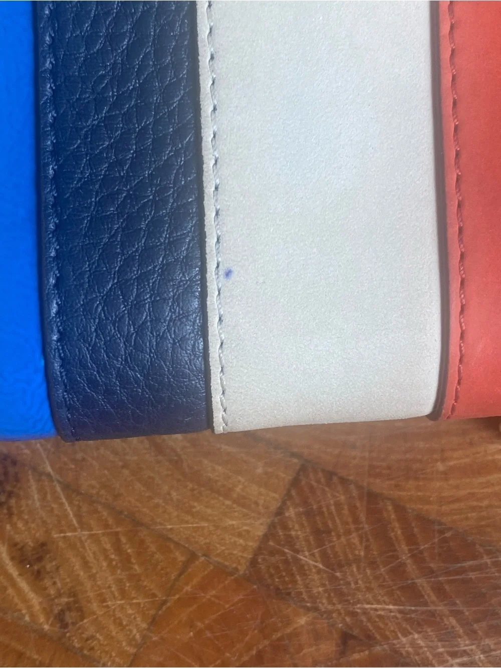Tory Burch Multi-Color Striped Zip Wallet